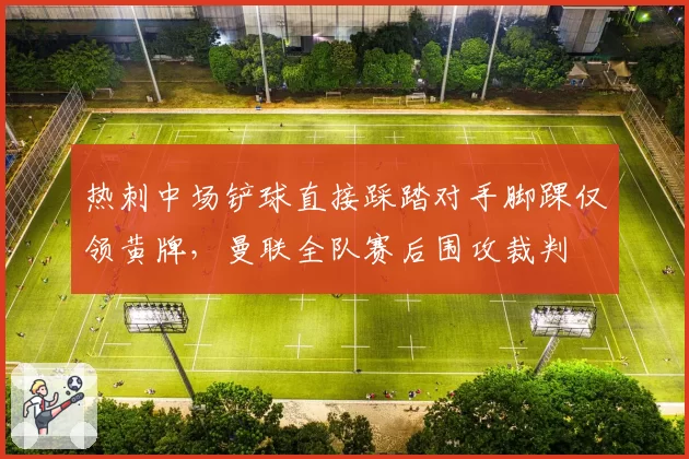 热刺中场铲球直接踩踏对手脚踝仅领黄牌，曼联全队赛后围攻裁判