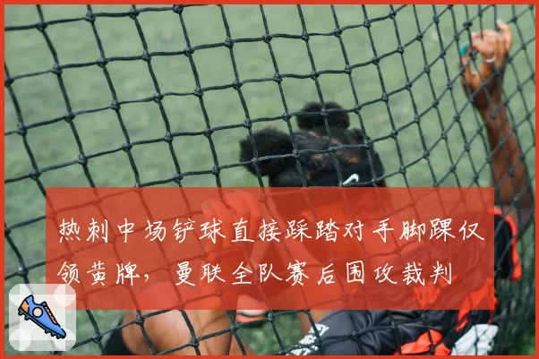 热刺中场铲球直接踩踏对手脚踝仅领黄牌，曼联全队赛后围攻裁判